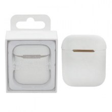 Case for airpods silicon case protection white-min